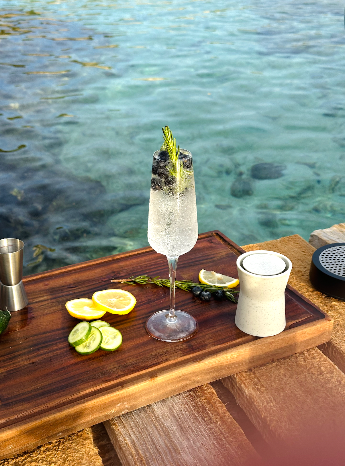 Sparkling Blueberry Drift